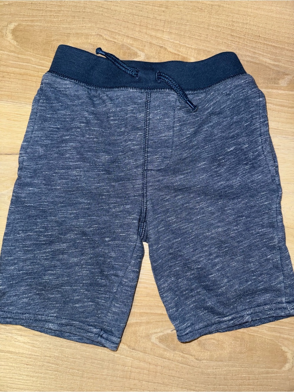 Kid’s Navy Heather Pull-On Shorts